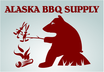 Alaska BBQ Supply logo concept - Kowulz Design